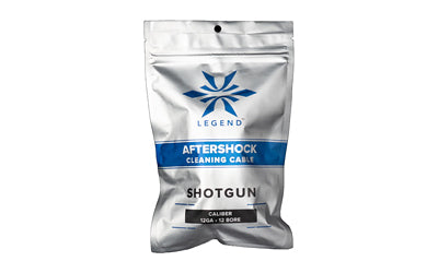 Aftershock Cleaning Cable by Legend Outdoor Gear, 12 Gauge Shotguns, White/Black AS-CC-12