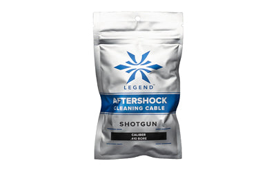 Aftershock Cleaning Cable by Legend Outdoor Gear, .410 Bore Shotguns, Black/White AS-CC-410