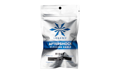 Aftershock Cleaning Cable by Legend Outdoor Gear, 30/7.62mm Caliber Rifles, Tan/Black AS-CC-762