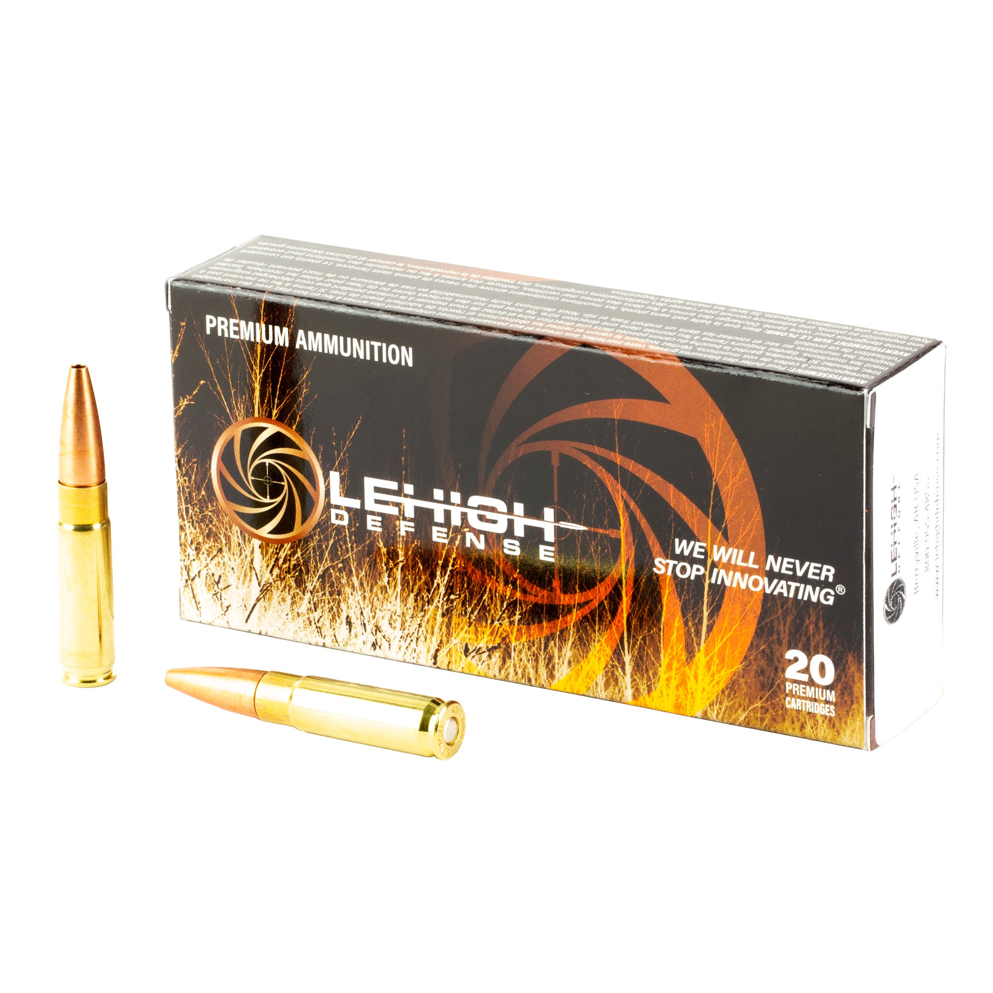 Lehigh Defense .300 AAC Blackout LA300BLK115CC Lehigh Defense Controlled Chaos Flat Base Hollow Point 115 Grain