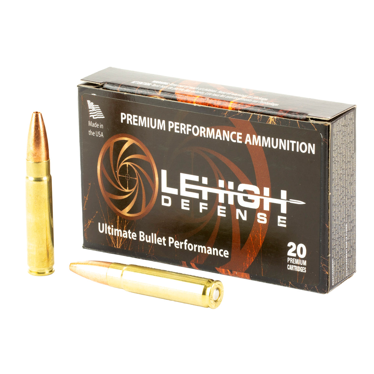 Lehigh Defense .300 HAM'R LA300HMR125CC Lehigh Defense Controlled Chaos Flat Base Hollow Point 125 Grain