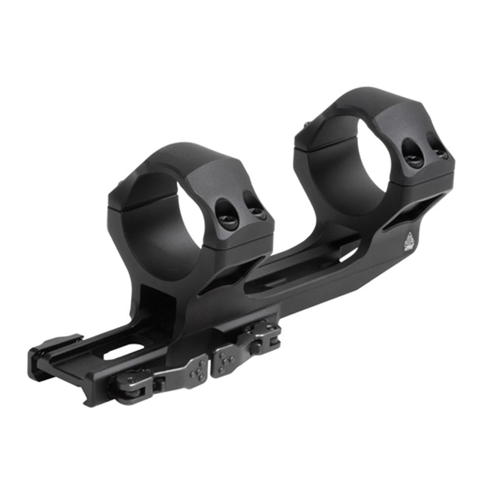UTG ACCU-SYNC Quick Release Cantilever Mount 34mm X-High w/ 70mm Offset - Black