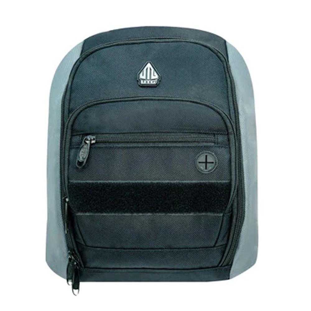 UTG Vital Shoulder Sling Bag with Ambidextrous Pistol Holster Black/Gun Metal