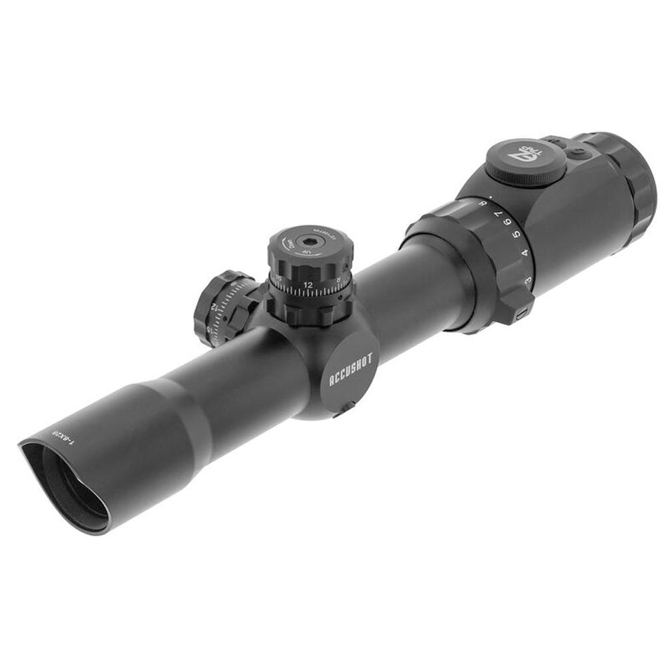 UTG 1-8X28 30mm MRC Scope with ACCU-SYNC IE BG4 Reticle