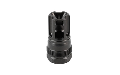 Liberty Precision Machine LPM-2001 Eclipse Muzzle Flash Hider, 30 Cal, 1/2x28 Thread, Nitride Black