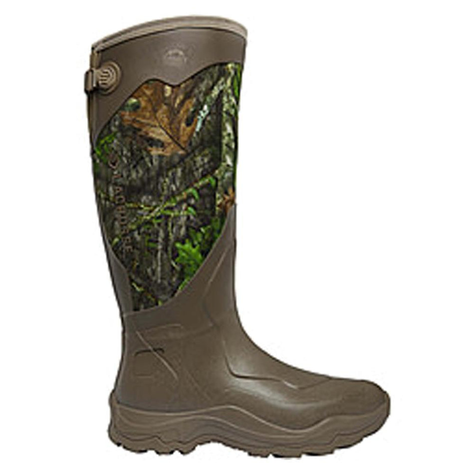 LaCrosse Alpha Agility 17" Snake Hunting Boot NWTF Mossy Oak Obsession Sz 10