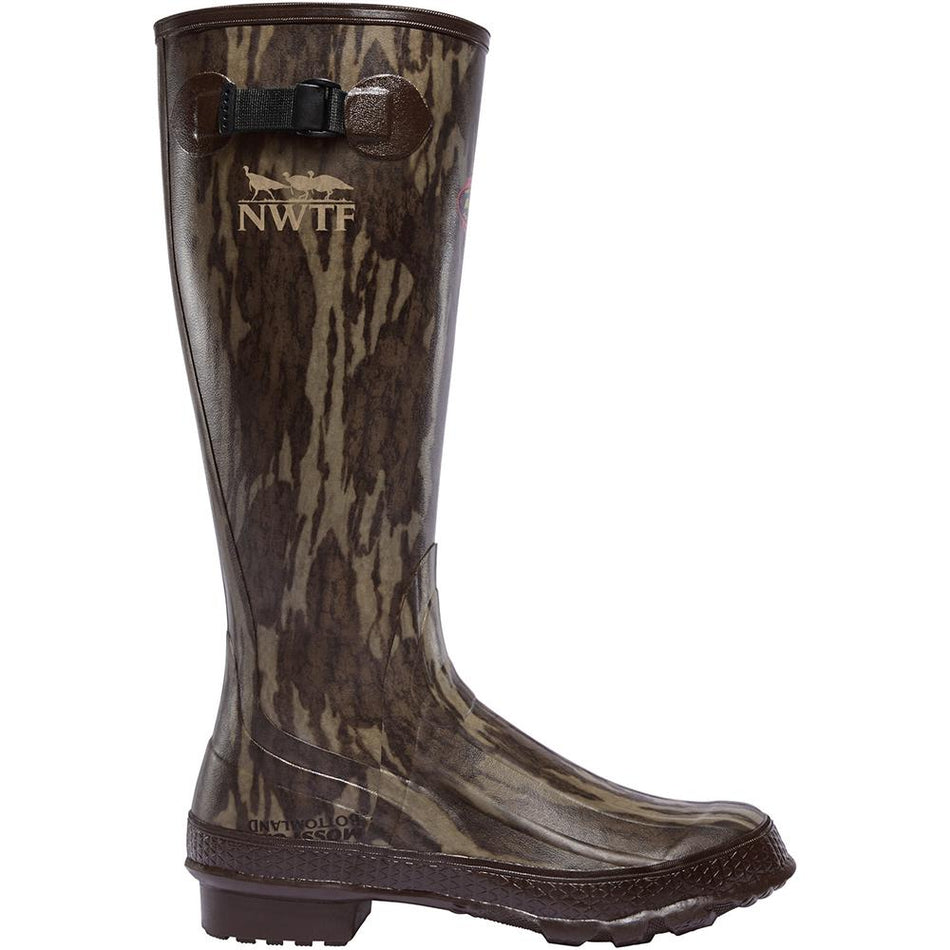 LaCrosse Grange NWTF 18-Inch Turkey Hunting Boot Mossy Oak Original Bottomland Size 10