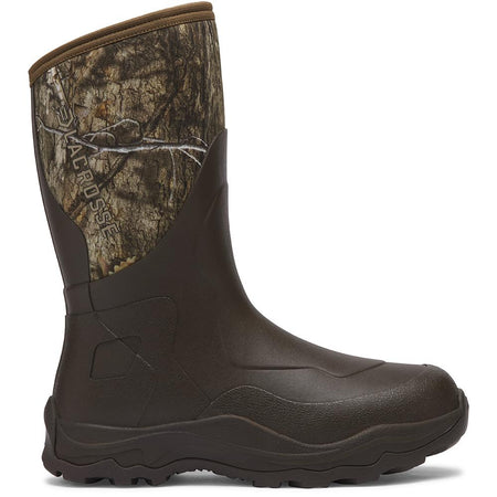 LaCrosse Alpha Agility 12" Pull-On Field Boot Mossy Oak Country DNA Sz 11