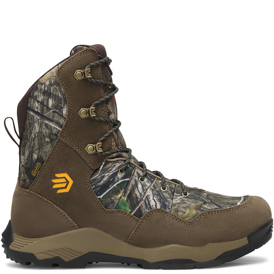 LaCrosse Ridgeback 8-Inch 800G Insulated Boot Mossy Oak Country DNA Size 12