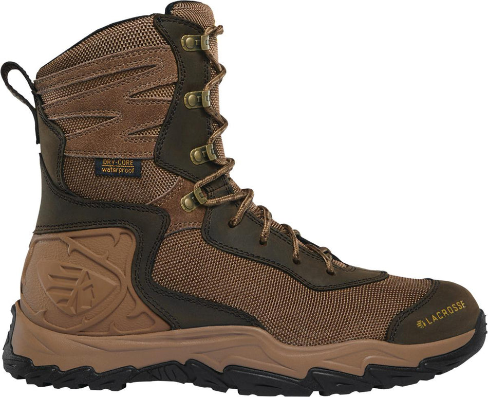 LaCrosse Windrose 8-Inch Boot Brown Size 8