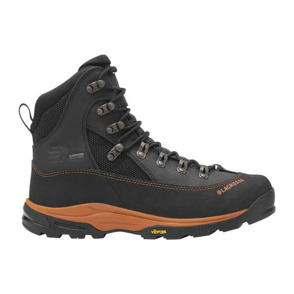 LaCrosse Ursa MS 7" Backcountry Boot Gunmetal/Orange GORE-TEX Size 8