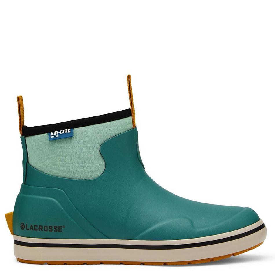 LaCrosse Womens 6" Alpha Deck Boot in Sagebrush Size 7 Air-Circ Liner