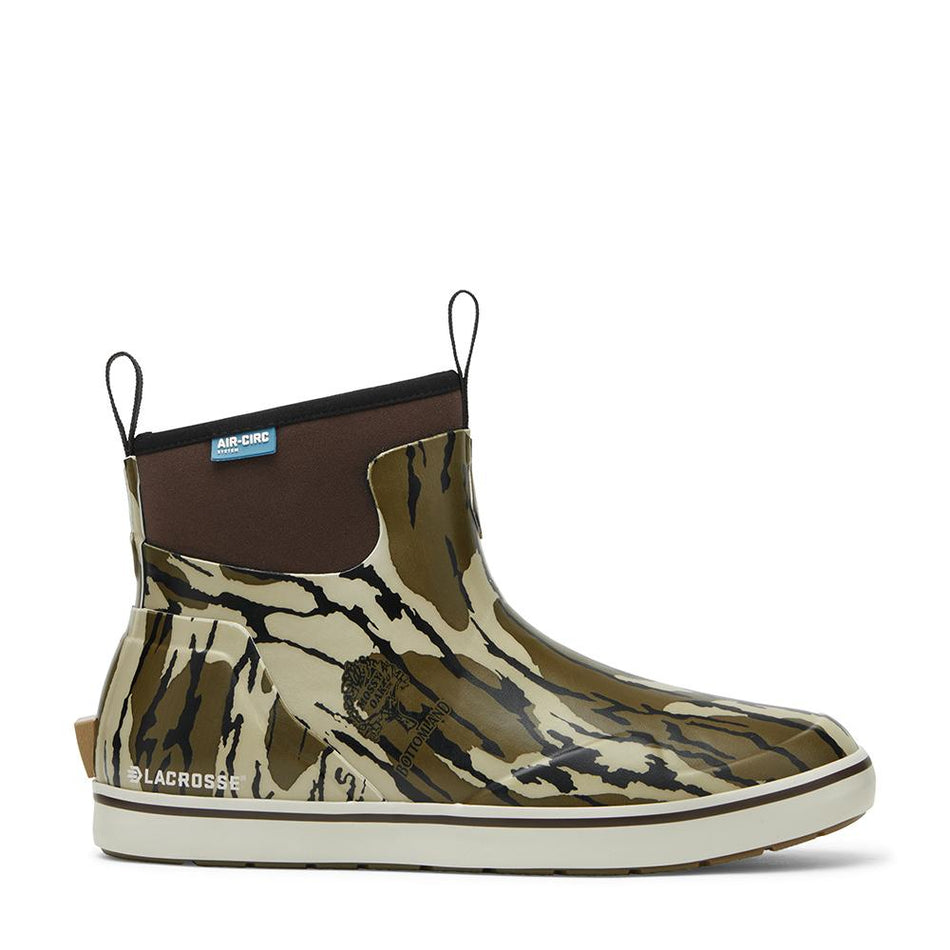LaCrosse Men's Alpha Deck 6-Inch Boot Mossy Oak Bottomland Size 9