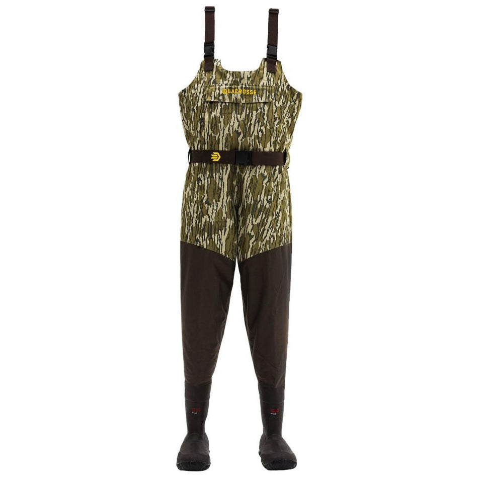 LaCrosse Wetlands II Insulated Waders Mossy Oak Bottomland 1600G Thinsulate Size 12
