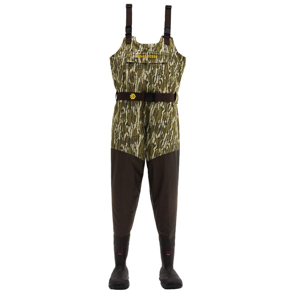 LaCrosse Wetlands II 1600G Insulated Hunting Waders Mossy Oak Original Bottomland Size 8