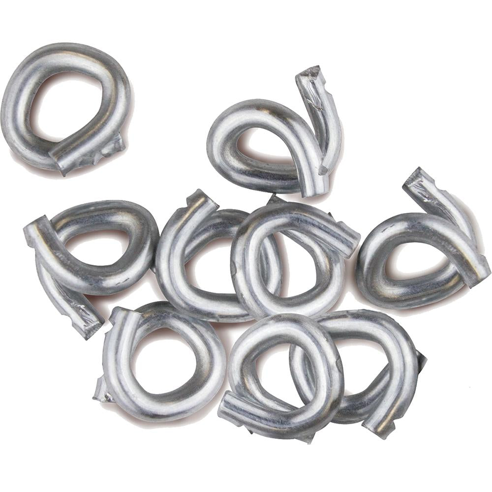 LEM 1/2" Hog Rings Meat Bag and Sausage Casing Closure 100/ct