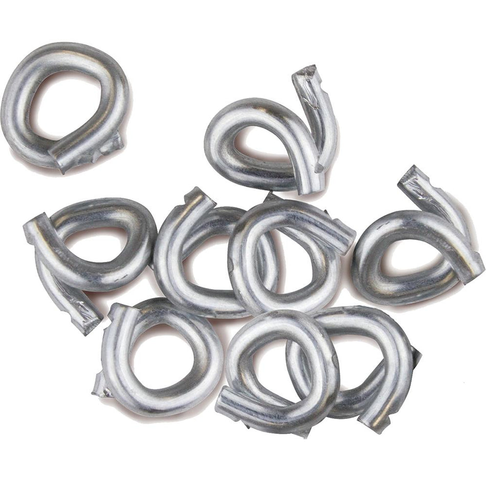 LEM 1/2" Hog Rings Meat Bag and Sausage Casing Closure 100/ct