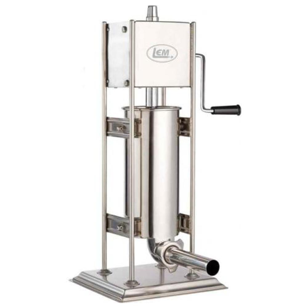 LEM Big Bite 10 lb. Dual Gear Stainless Steel Vertical Sausage Stuffer