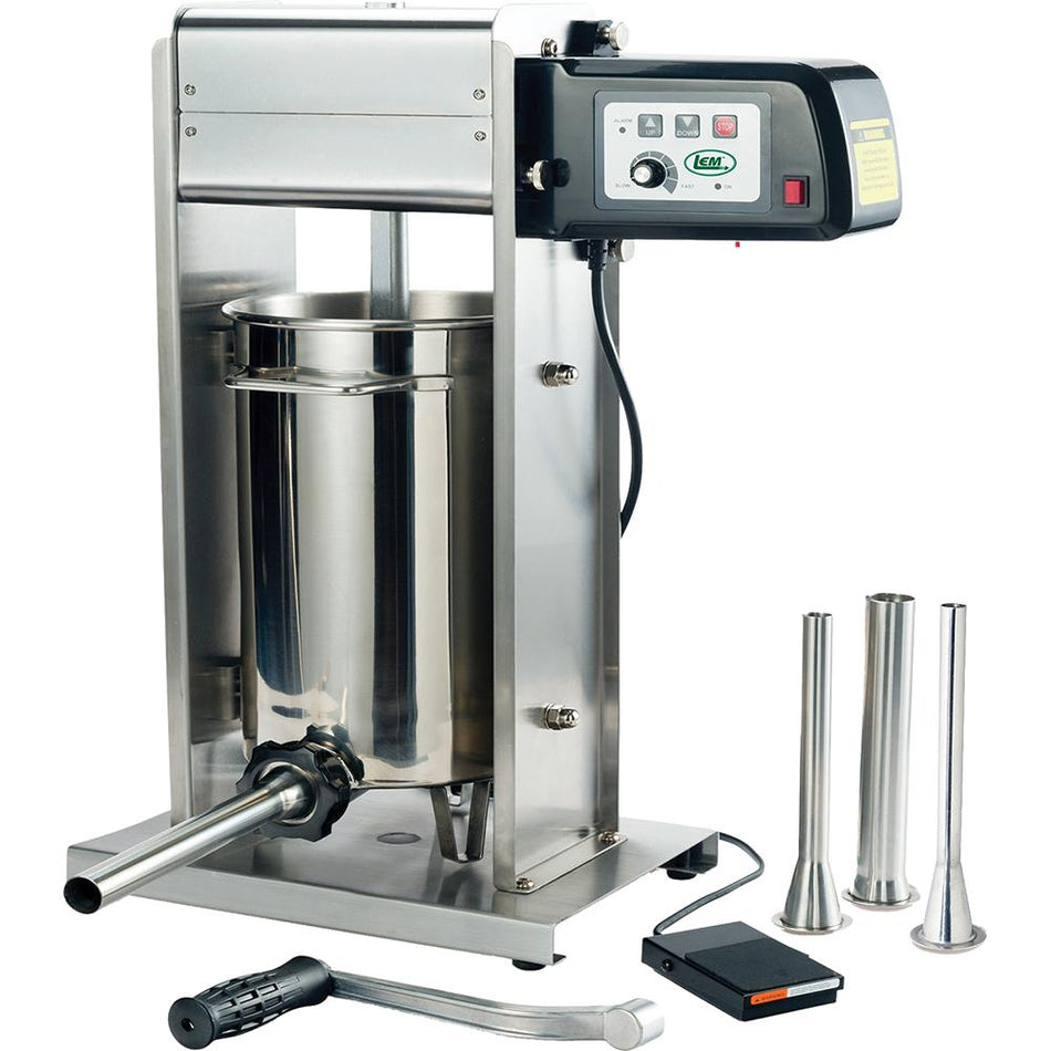 LEM Products Big Bite 30 lb. Electric Motorized Sausage Stuffer