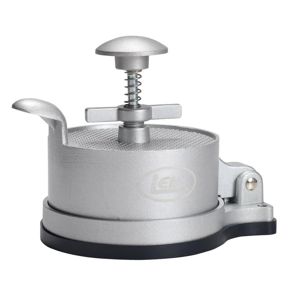 LEM Spring Loaded Non-Stick Burger Press Adjustable Thickness