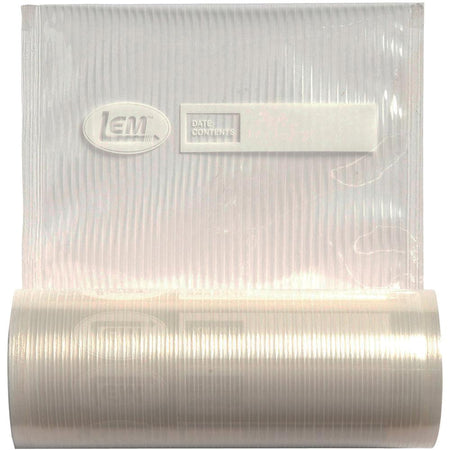 LEM Products MaxVac Bag Roll Material 11-Inch x 16 Feet 2 Rolls