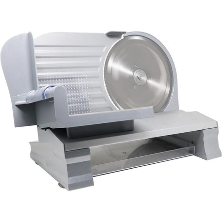 LEM Products 8-1/2" Deli Meat Slicer with Dual Blade and Built-In Tray