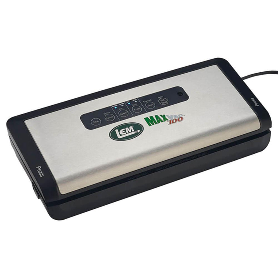 LEM MaxVac 100 Vacuum Food Sealer 2.0 Compact Design