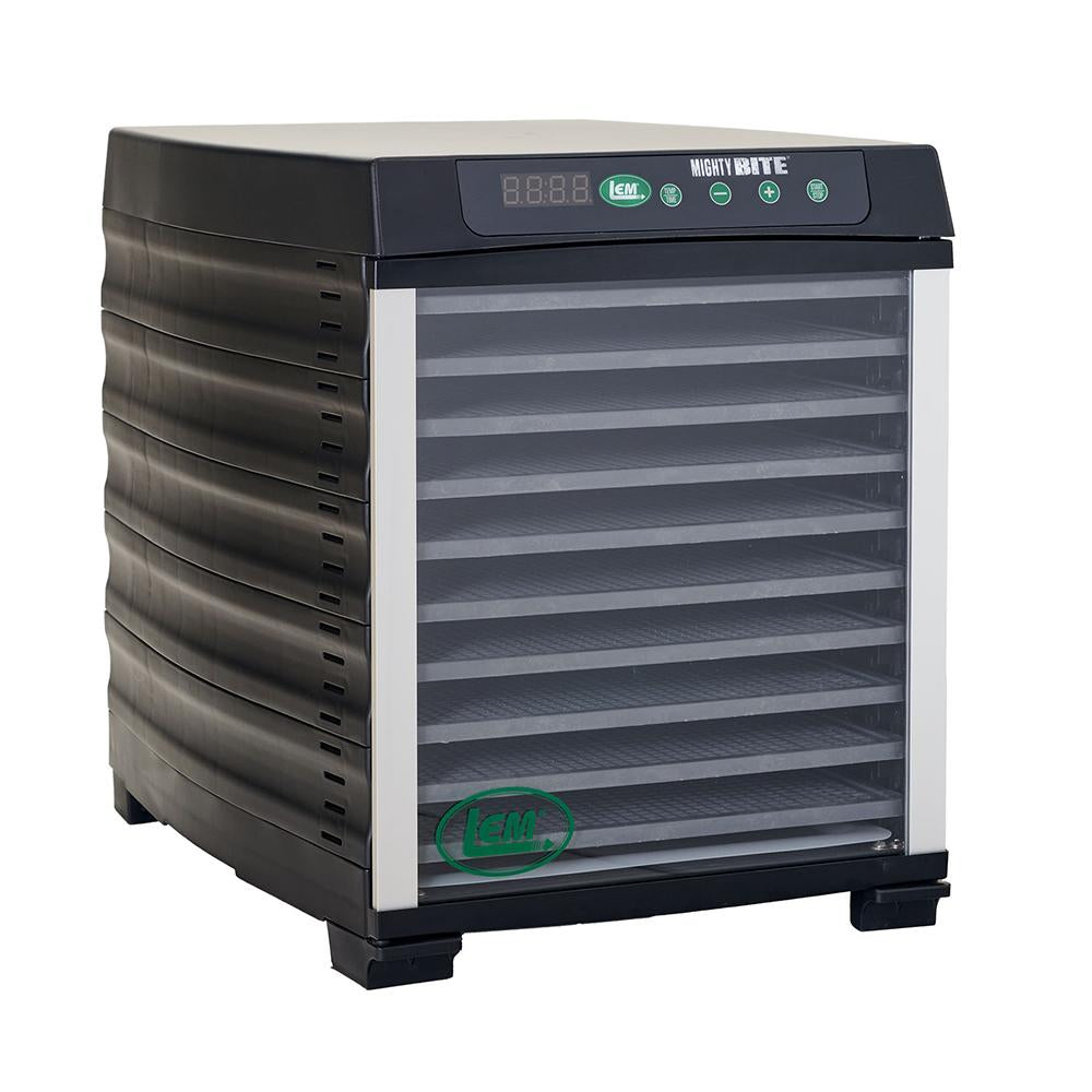 LEM MightyBite 800-Watt 10-Tray Dehydrator with Digital Control