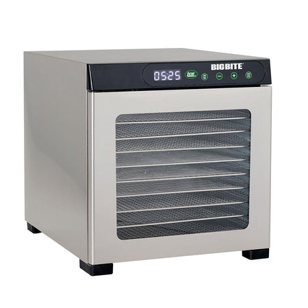 LEM BigBite Stainless Steel 10-Tray Dehydrator for Jerky and Snacks