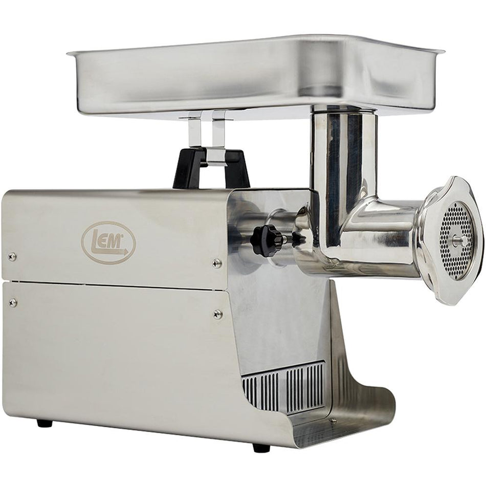 LEM Products #32 Big Bite Electric Stainless Steel Grinder