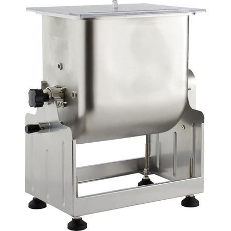 LEM Big Bite 25 lb Tilt Mixer with Stainless Steel Hopper