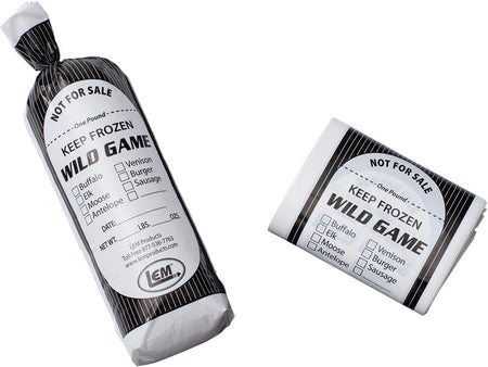 LEM 1 lb Polyethylene Wild Game Bags 25-Pack