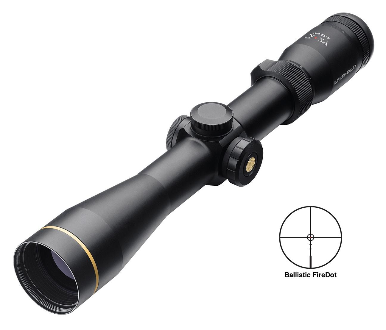 Leupold VX-R 4-12x40 Matte Riflescope Ballistic FireDot Reticle - Blemished