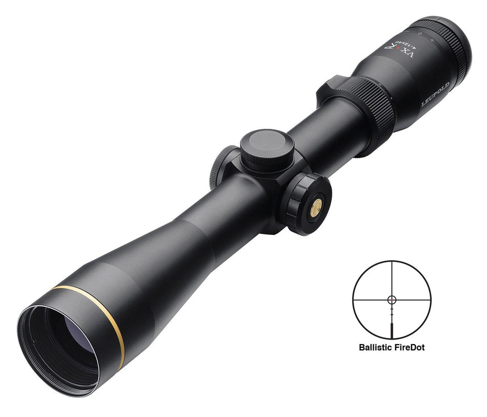 Leupold VX-R 4-12x40 Matte Riflescope Ballistic FireDot Reticle - Blemished