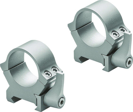 Leupold Precision-Fit QRW2 Weaver-Style 1" Low Scope Rings Silver