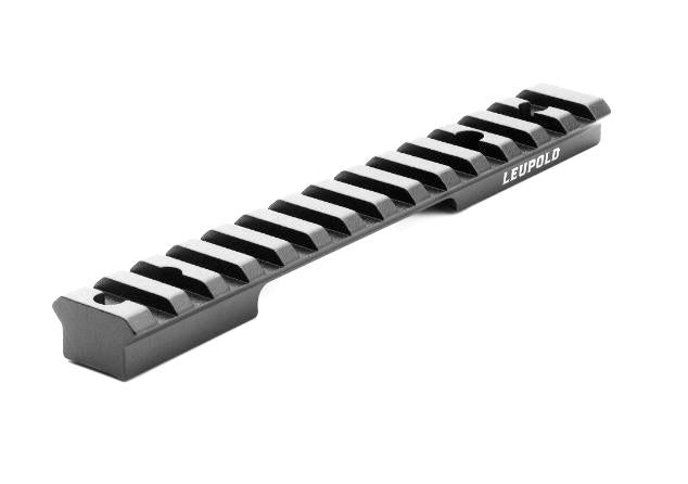Leupold BackCountry Cross-Slot 1-Piece Picatinny Rail Barrett Fieldcraft Long Action 20 MOA Matte