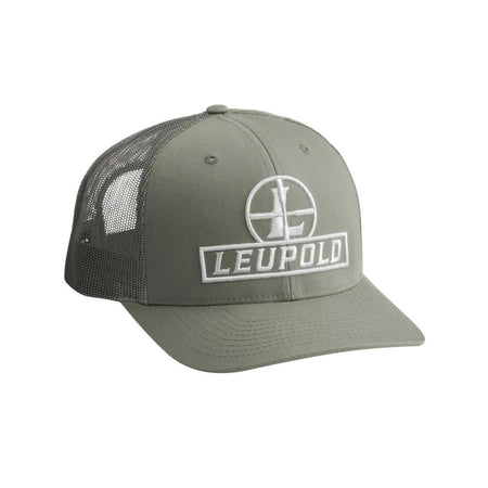 Leupold Loden Green Reticle Trucker Cap Snapback