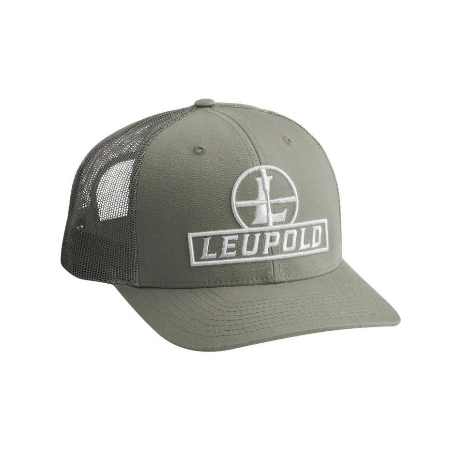 Leupold Loden Green Reticle Trucker Cap Snapback