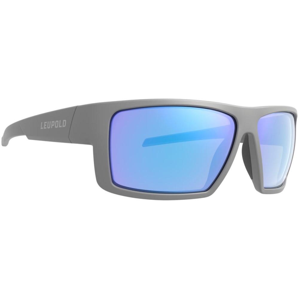 Leupold Switchback Ballistic Shooting Glasses Matte Grey Blue Mirror