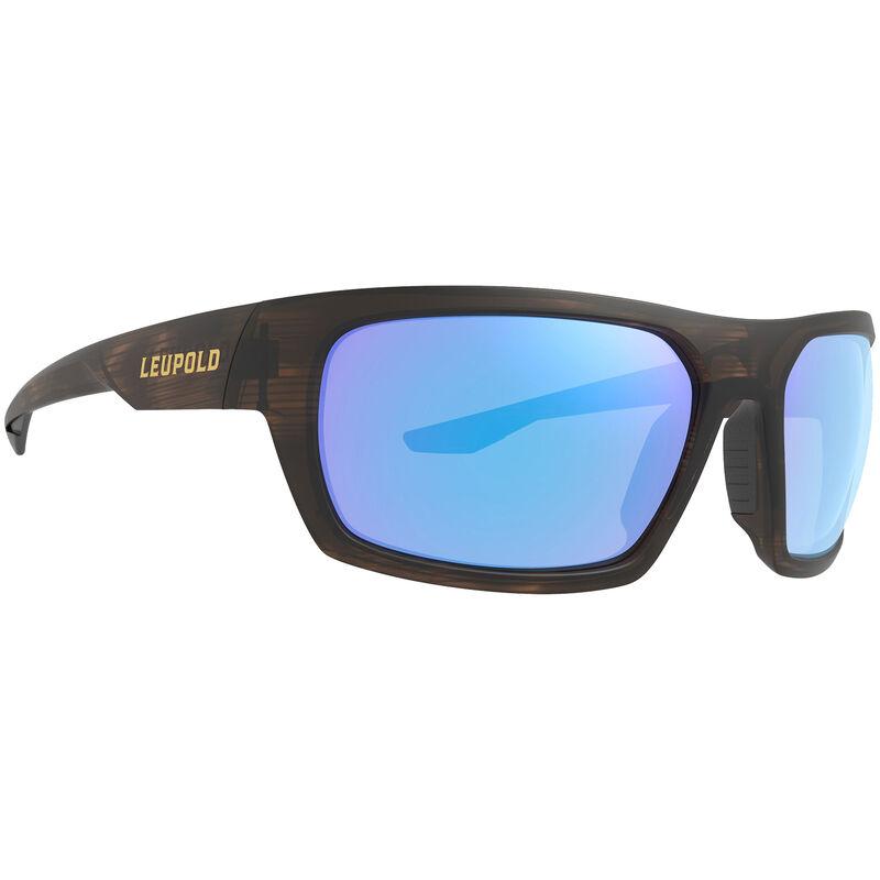 Leupold Packout Performance Eyewear Matte Tortoise Frame with Blue Mirror