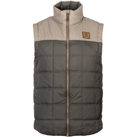 Leupold Santiam DWR Insulated Hunting Vest Gunmetal Shadow Tan 2XL