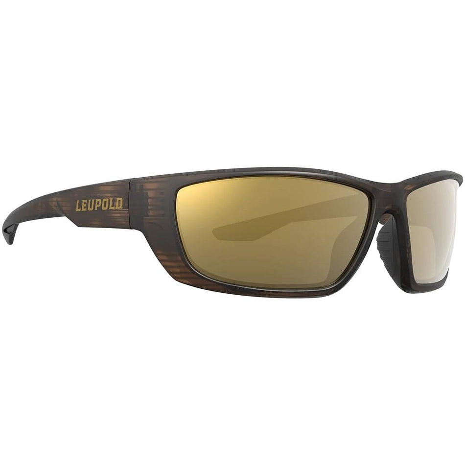 Leupold Cheyenne Sunglasses Tortoise Matte with Bronze Mirror Lenses
