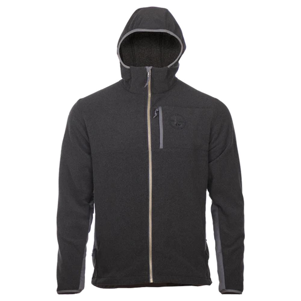 Leupold Make Ready Full Zip Fleece Hoodie Iron Gray Large