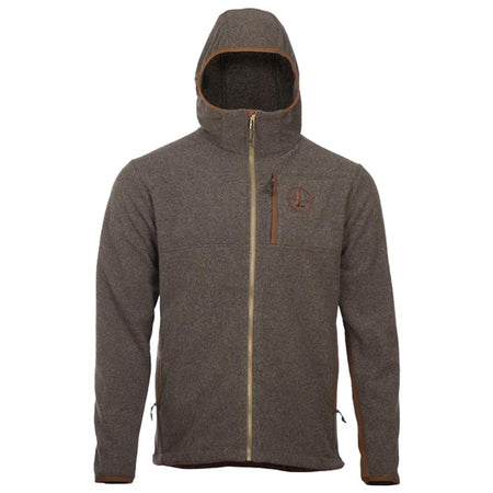 Leupold Make Ready Full-Zip Hooded Sweater Fleece Ash Green Size M