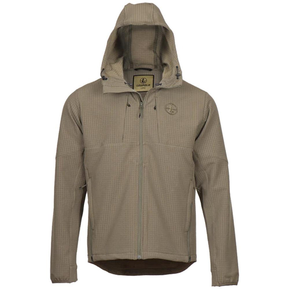 Leupold Frost Trail 2XL Ash Green Softshell Jacket with 4-Way Stretch Fabric