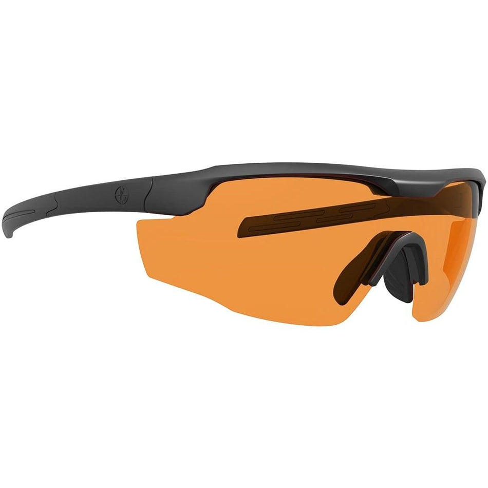 Leupold Sentinel Laser-Safe Sunglasses Matte Black Orange Lens