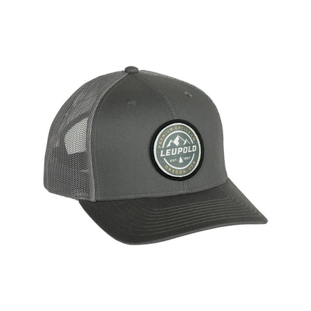 Leupold Grey Cascade Adjustable Trucker Cap