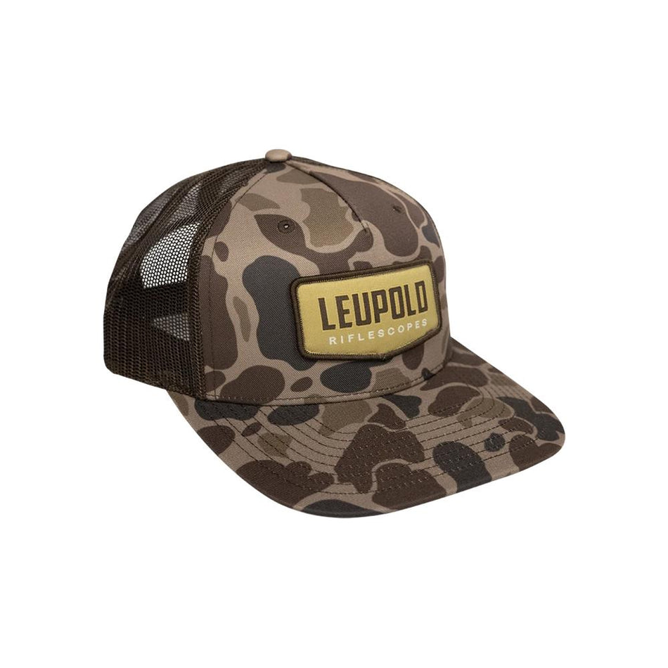 Leupold Riflescopes Brown Duck Camo Adjustable Trucker Hat