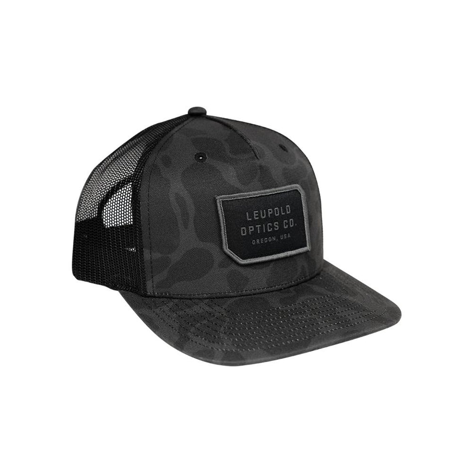 Leupold LOC Duck Camo Trucker Hat - Black