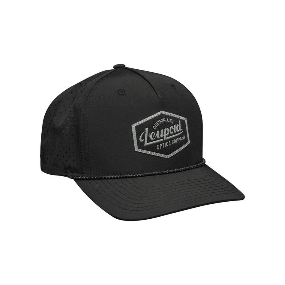 Leupold Optics Co. Black Performance Snapback Hat Moisture-Wicking